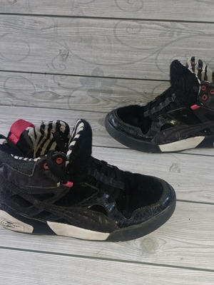 Puma High Trinomic leather women's sneakers like new, size 37.5