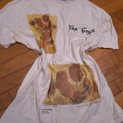 Van Gogh T shirt Pull & Bear like new, size S
