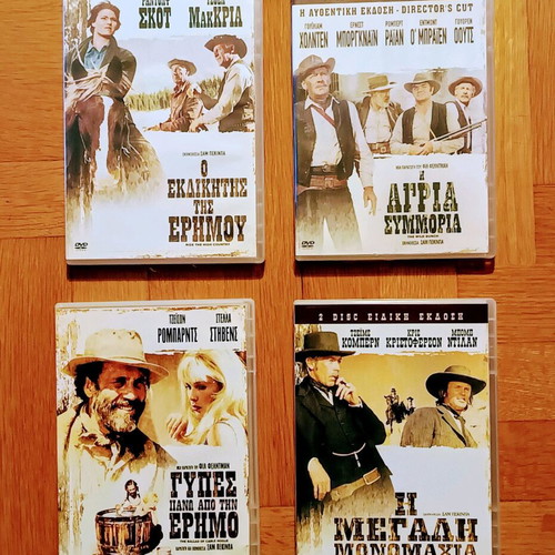 Classic western DVD pack of 4 new, 2 single and 2 double discs