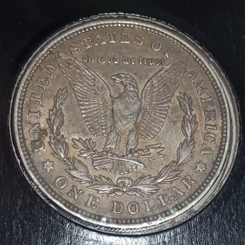 Morgan Dollar 1921 USA silver 900 used