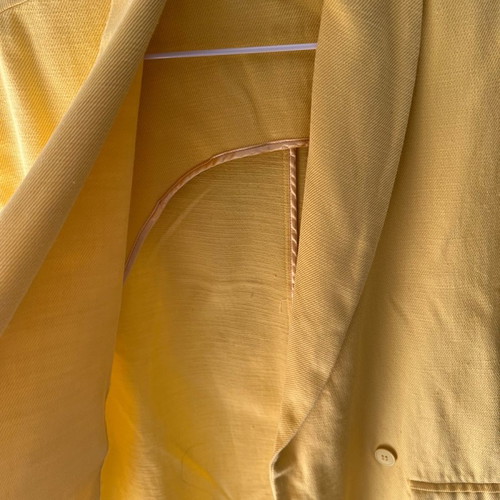 BSB women's cotton suit like new, yellow