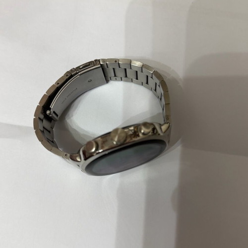 HiFuture AIX Stainless Steel Smartwatch like new, waterproof silver