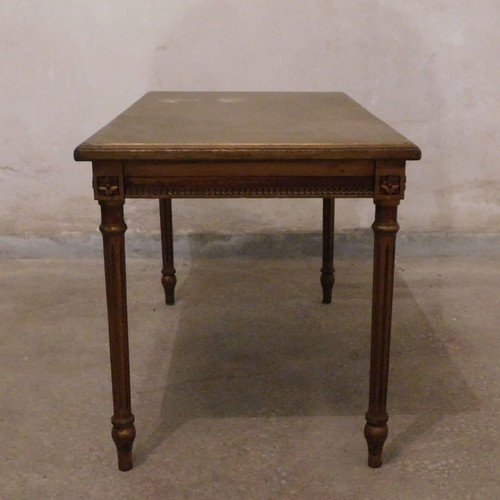 Wood Carved Vintage Table used