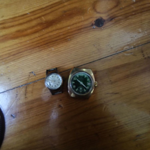 Watches used, set of 2 vintage men's