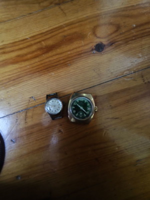 Watches used, set of 2 vintage men's