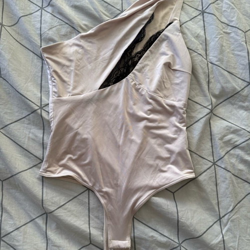 Karen Millen Sexy Bodysuit like new, beige, size S