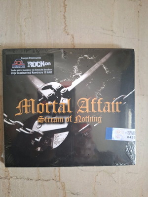 Mortal Affair Stream Of Nothing CD new