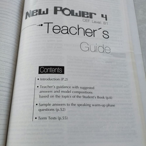 New Power Teacher's Books set of 3 used, levels A2 B1 B2
