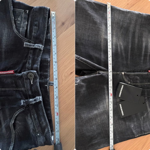 Dsquared2 Boston Jean women's jeans like new black size 38