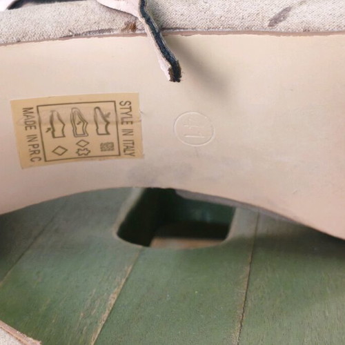 Envie Shoes sandals used, beige, size 41, 11 cm heel
