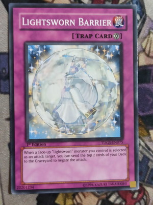 Lightsworn Barrier Continuous Trap κάρτα σαν καινούργιο