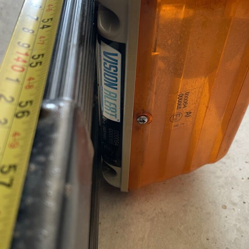 Truck or machinery beacon 12V used, 166cm