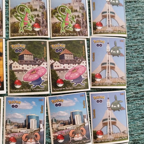 Pokémon stickers pack of 39 like new