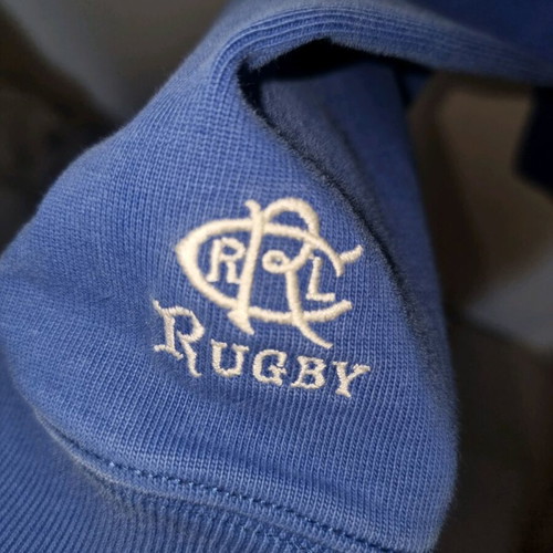 Ralph Lauren Rugby Vintage Collectible Crewneck Large like new, black and blue