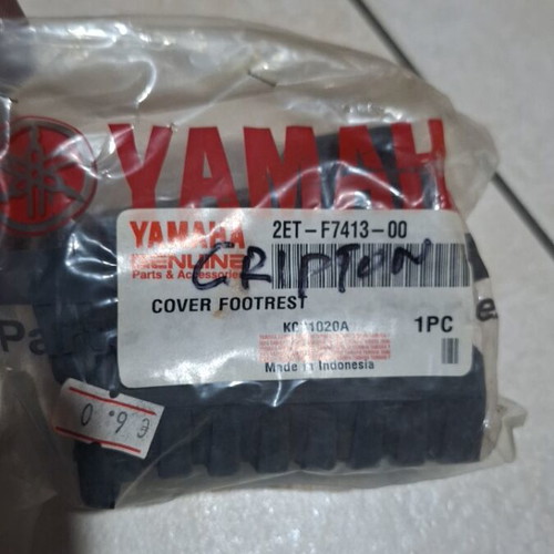 Yamaha Crypton Footrest Rubber New