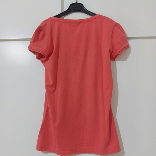 Mexx cotton t shirt size M like new, red and orange