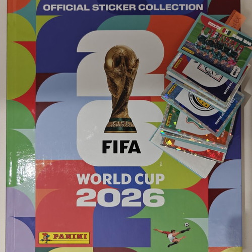 Panini World Cup 2026 official sticker collection, 446 stickers