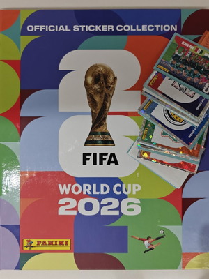 Panini World Cup 2026 official sticker collection, 446 stickers