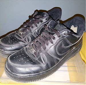 Παπούτσια Nike Air Force μαύρα ανδρικά