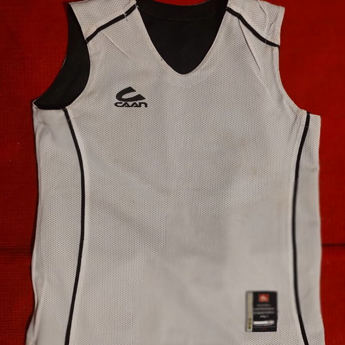 Caan kids football sports set like new, reversible black and white