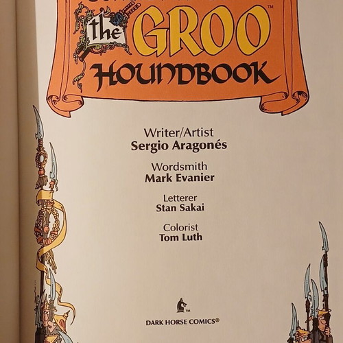 Sergio Aragones The Groo Houndbook graphic novel