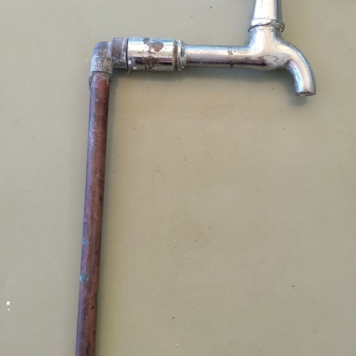 Faucet, valves and pipe fittings set of 5