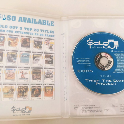 Thief PC game like new, action - RPG