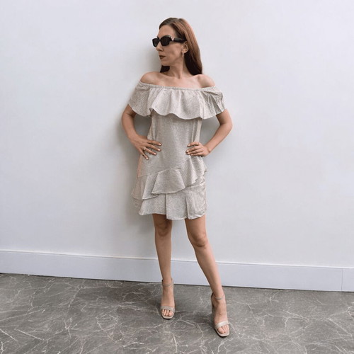 Gold dress new with tag
