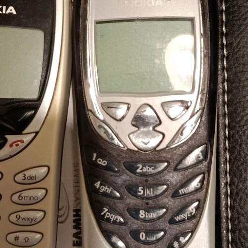 Nokia mobile phones used, set of 4 with batteries
