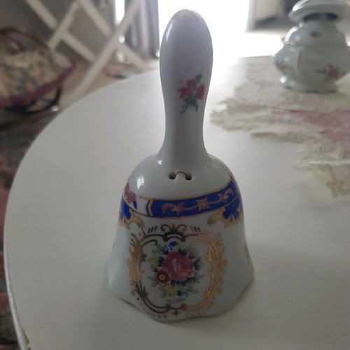 Limoges decorative bell like new with Limoges mark