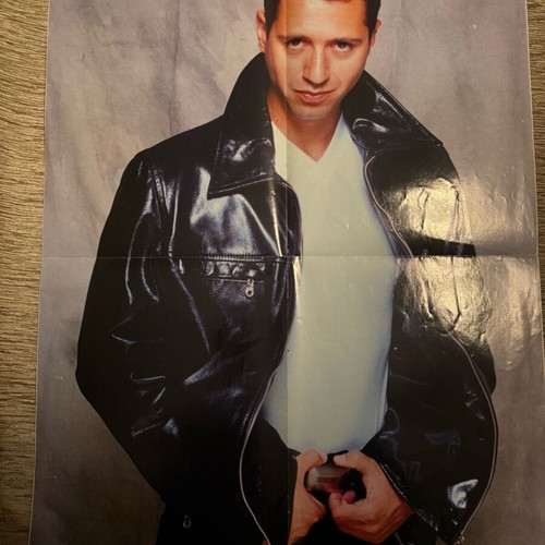 Double-sided Kokotas + Lempesis poster like new from Pop Corn magazine