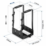 Techly PC Wall Mount computer support bracket like new