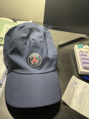 PSG Paris Saint-Germain μπλε καπέλο, επίσημο στυλ, μέγεθος L/XL