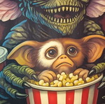 Gremlins A4 poster