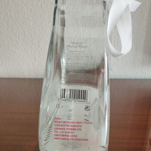 Evian 2005 Origine Limited Edition Bottle new, collectible design