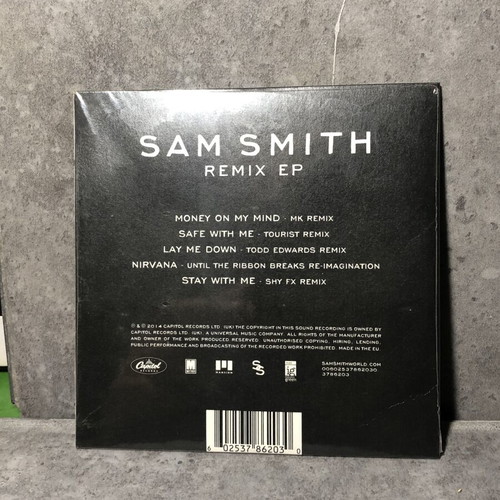 Sam Smith Remix EP 5 Track CD Single like new