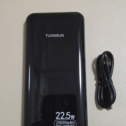 Tuxinsun portable power bank 20000mAh with fast charging