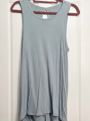 American Eagle Ribbed Top XS like new, turquoise