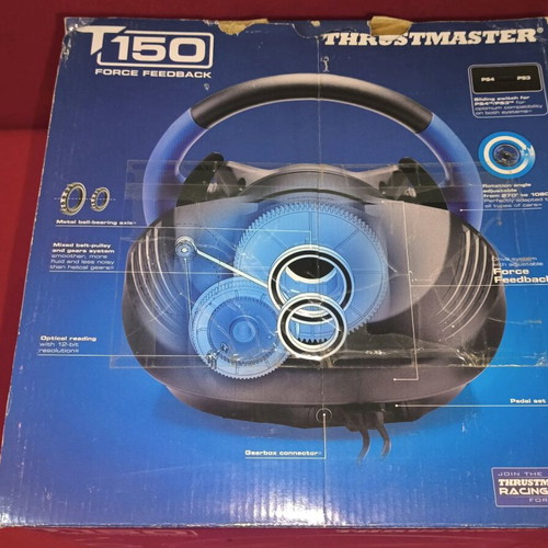 Thrustmaster T150 Force Feedback Racing Wheel used for PS4 and PS3