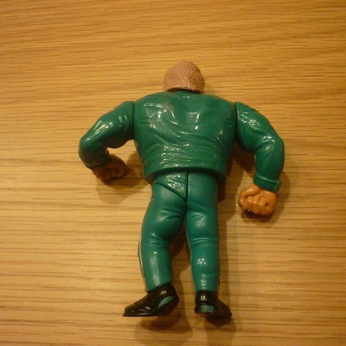 Million Dollar Man green suit figure WWF Hasbro giants of the cat