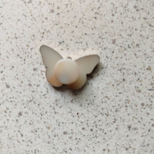 Crocs Charm Golden Butterfly like new