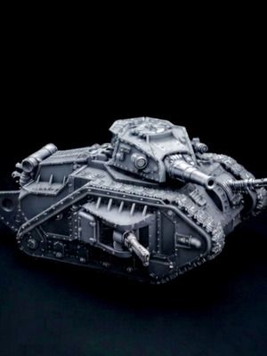Grimdark Sci-Fi Leman Russ Heavy 1:1 resin tank model