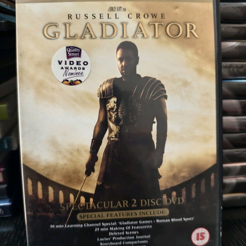 Gladiator special edition DVD used, action, adventure, historical