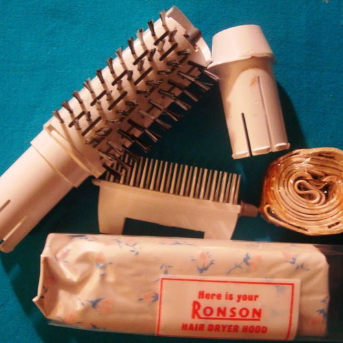 Ronson Escort Hair Dryer Vintage 1960s Unused With Original Box