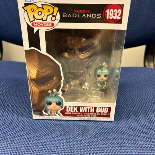Funko Pop! Predator Badlands Dek with Bud 1932 new
