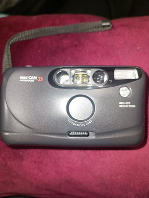 Κάμερα Mini Cam 35mm μεταχειρισμένη με ενσωματωμένο φλας
