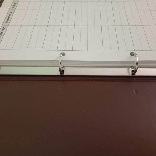 Telephone Directory organizer like new with hard leather cover