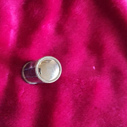 Lipstick case used from 1950s mother-of-pearl