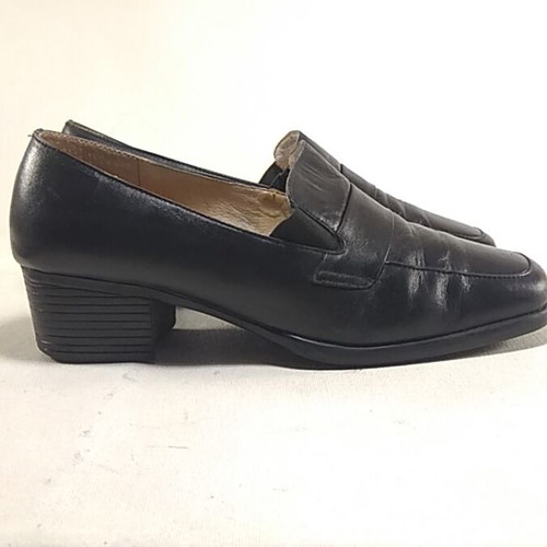 Mario Ponti leather shoes used, black size 39