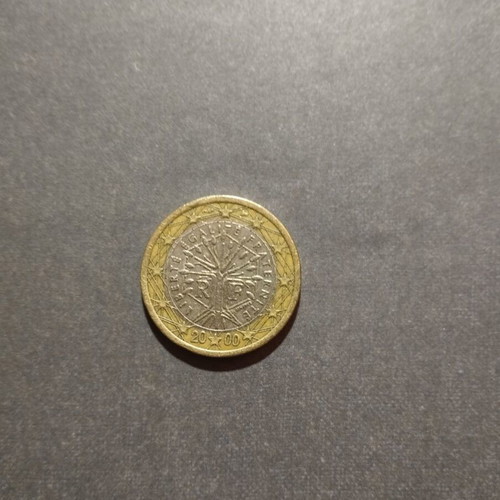 1 euro coin France 2000 like new
